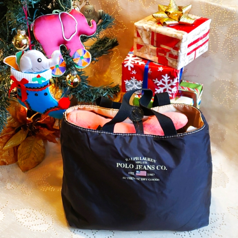 Cute nylon Ralph Lauren Polo Jeans Co. Tote!